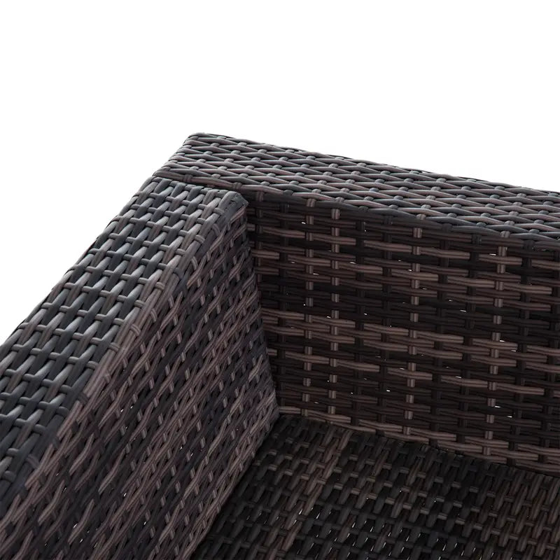 Outsunny 6 PC Sofa Coffee Table Set