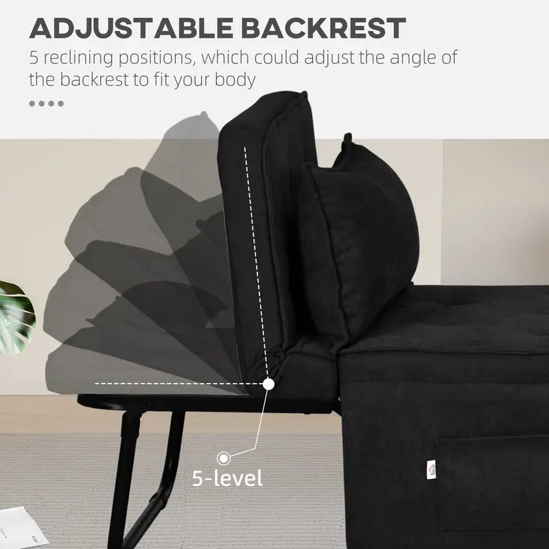 4-in-1 Convertible Sleeper Chair