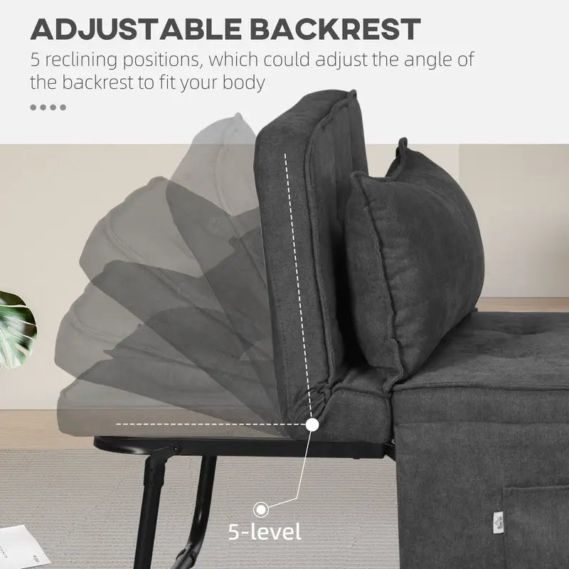 4-in-1 Convertible Sleeper Chair